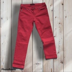 Rock & Republic Hamburg Red Ankle Jeans 8